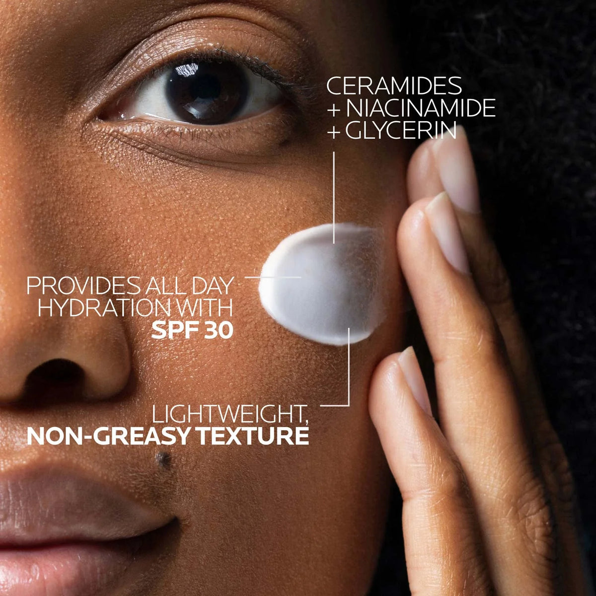 Toleriane Double Repair Matte Face Moisturizer SPF 30 for Oily Skin