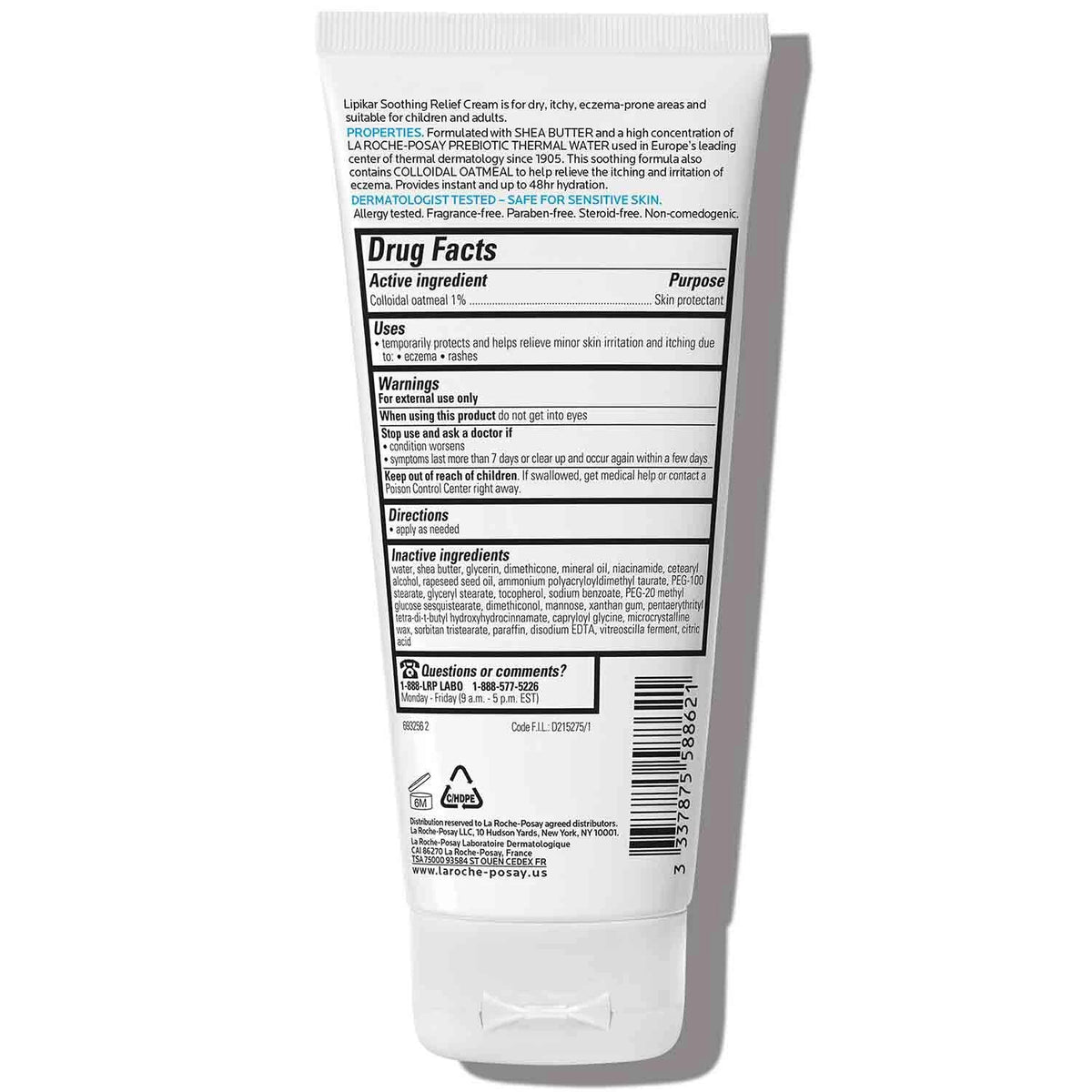 Lipikar Eczema Cream